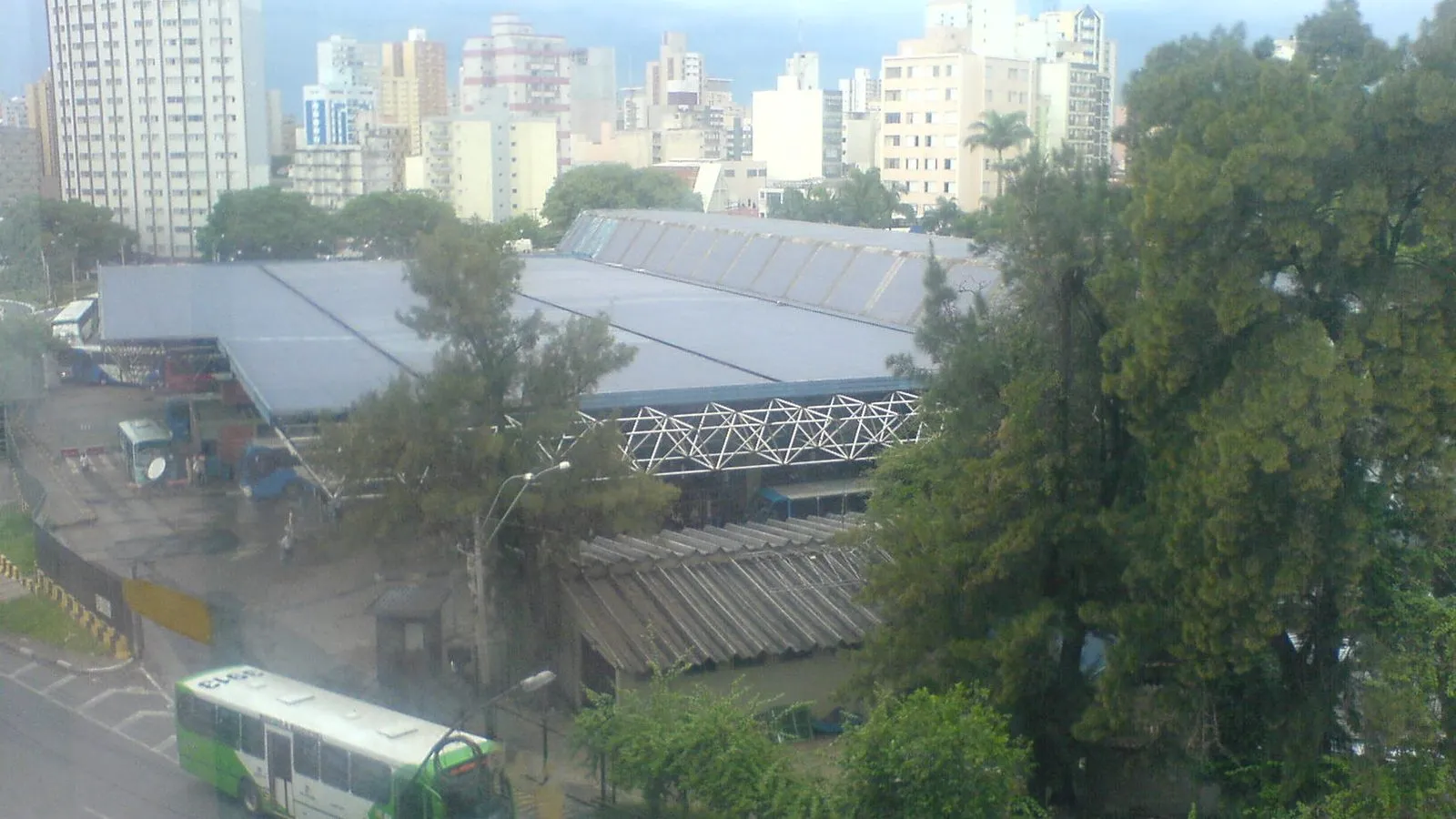 Terminal Central de ônibus de Campinas, no Centro da cidade